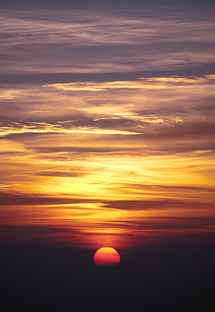 Sunset from the Oakland Hills
