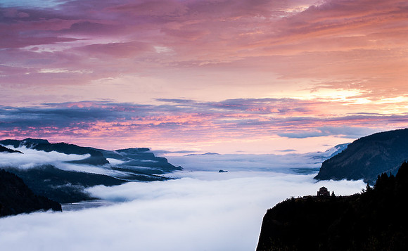 Crown Point Lookout, Columbia River Gorge - OR